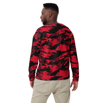 Modern Warfare Red Tiger Stripe CAMO Unisex Sweatshirt