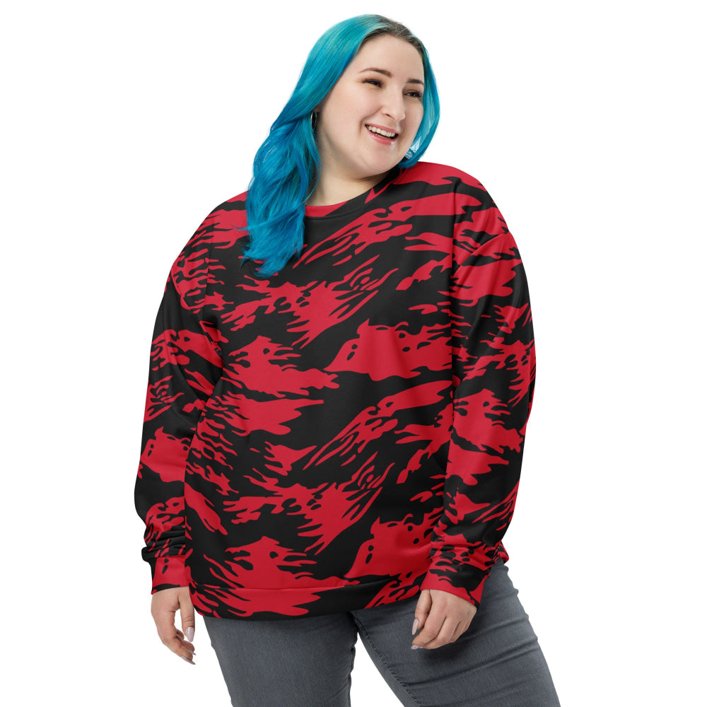 Modern Warfare Red Tiger Stripe CAMO Unisex Sweatshirt