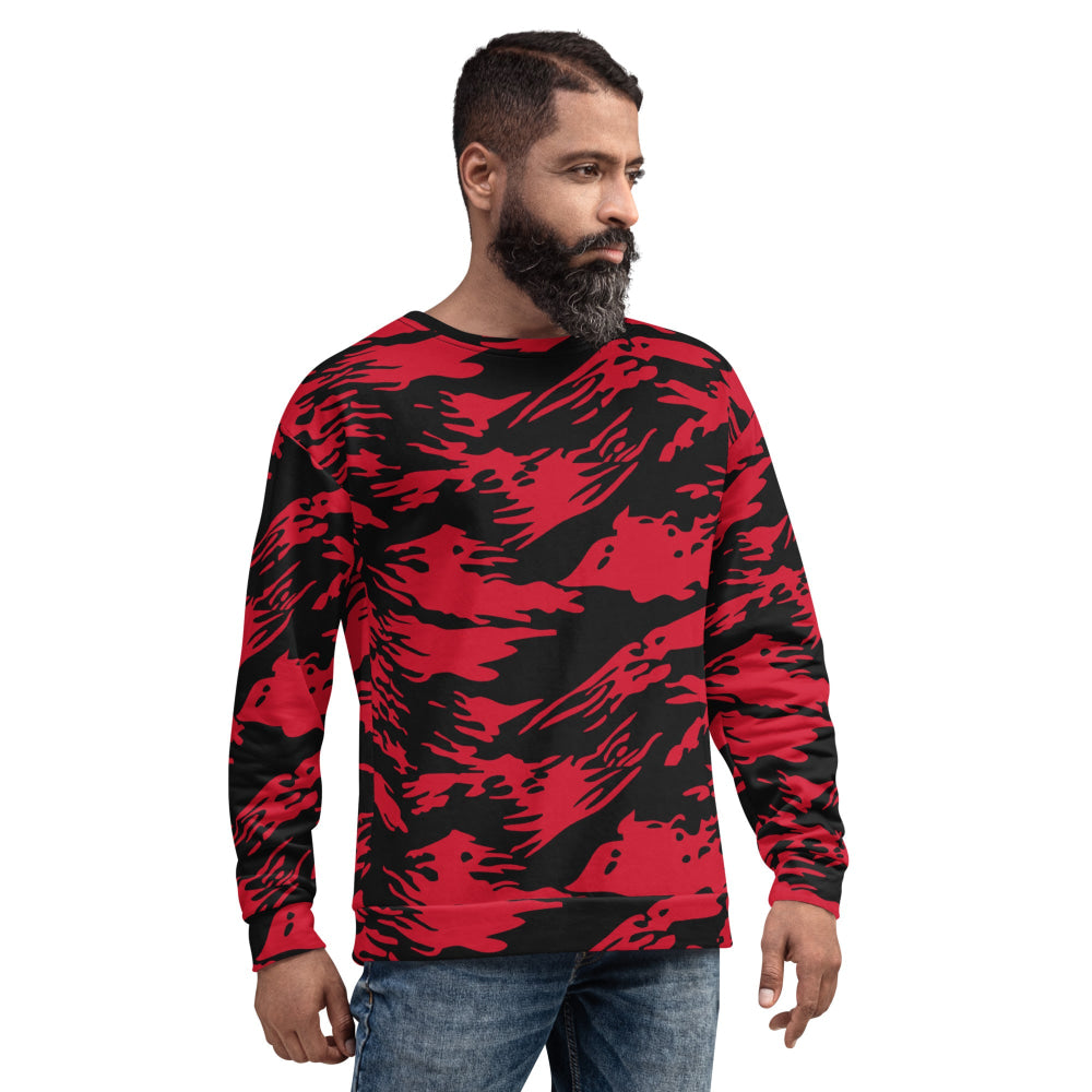 Modern Warfare Red Tiger Stripe CAMO Unisex Sweatshirt