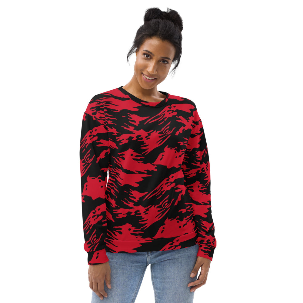 Modern Warfare Red Tiger Stripe CAMO Unisex Sweatshirt