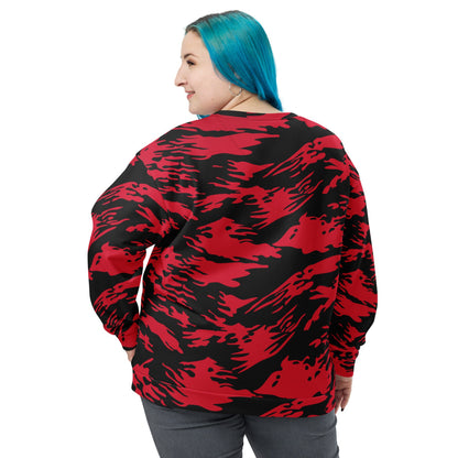 Modern Warfare Red Tiger Stripe CAMO Unisex Sweatshirt