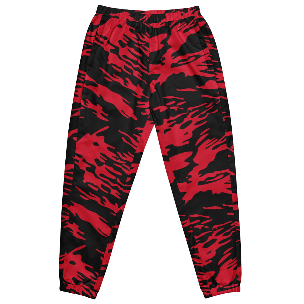 Modern Warfare Red Tiger Stripe CAMO Unisex track pants - Track Pants