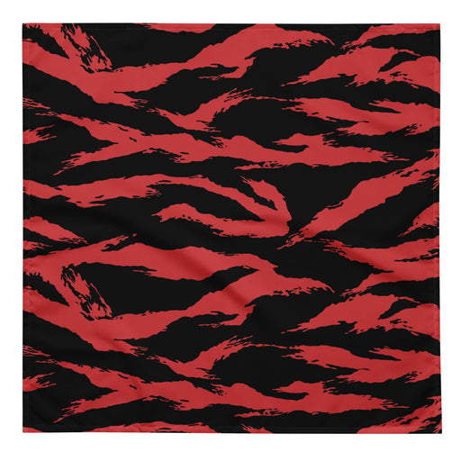Tiger Stripe Crimson CAMO Bandana - L - Head