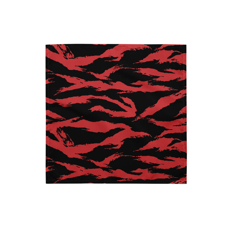 Tiger Stripe Crimson CAMO Bandana - S - Head