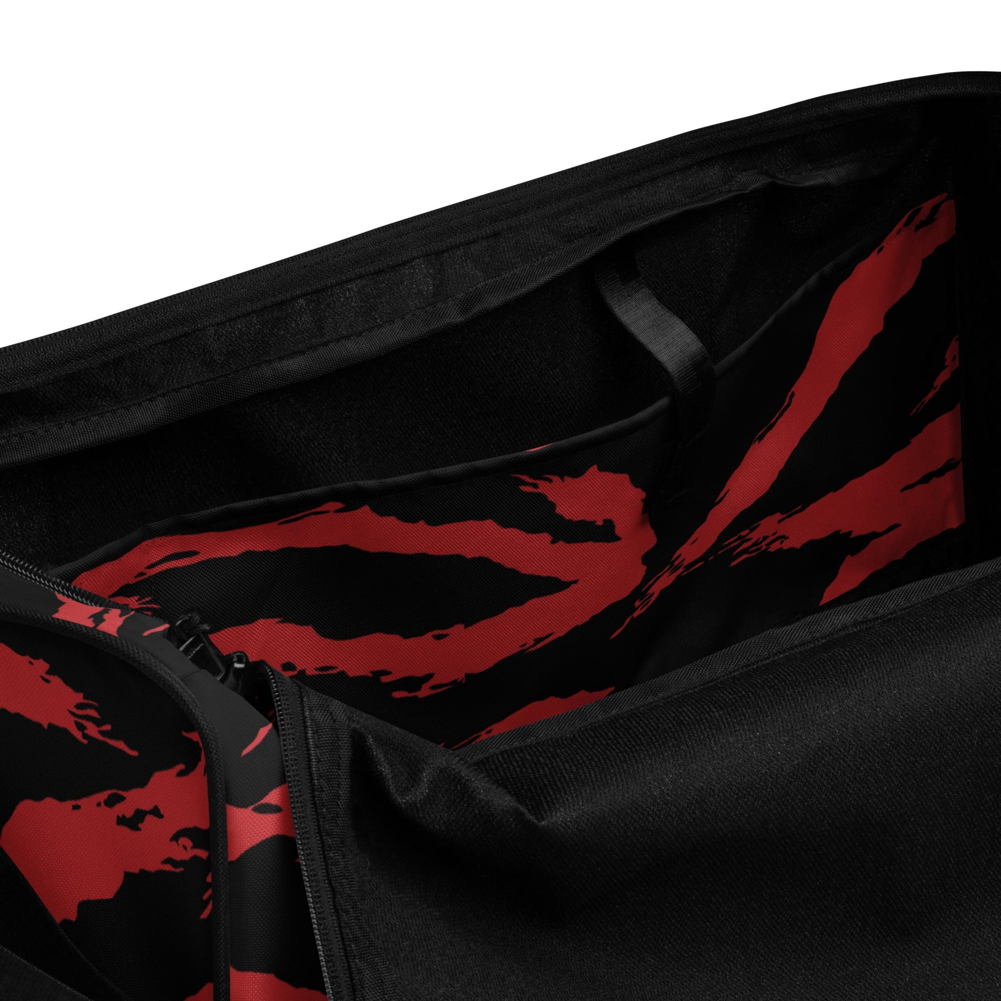 Modern Warfare Tiger Stripe Red and Black CAMO Duffle bag - Bags