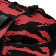 Tiger Stripe Crimson CAMO Gym Bag