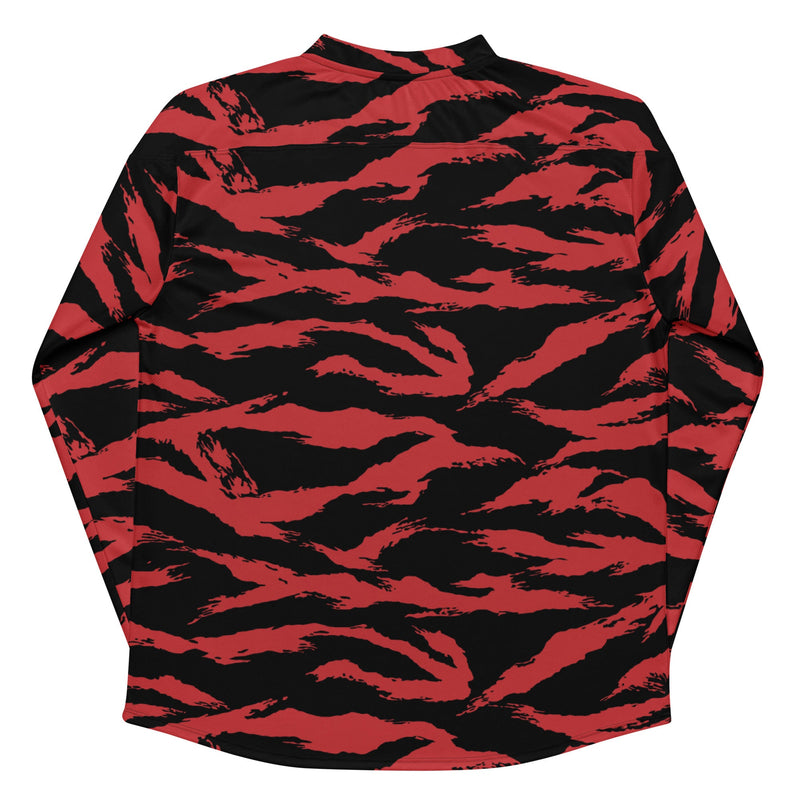 Tiger Stripe Crimson CAMO Unisex Hockey Fan Jersey