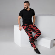 Tiger Stripe Crimson CAMO Mens Joggers - XS - Men