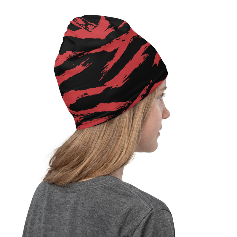 Tiger Stripe Crimson CAMO Neck Gaiter - Head