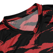 Tiger Stripe Crimson CAMO Unisex Basketball Jersey