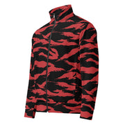 Tiger Stripe Crimson CAMO Unisex Track Jacket