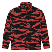 Tiger Stripe Crimson CAMO Unisex Track Jacket
