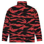 Tiger Stripe Crimson CAMO Unisex Track Jacket