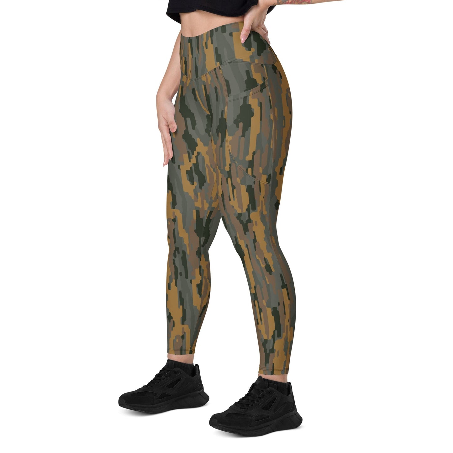 Modern Warfare Urban Dusk CAMO Leggings with pockets - Womens With Pockets