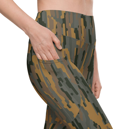 Modern Warfare Urban Dusk CAMO Leggings with pockets - Womens With Pockets