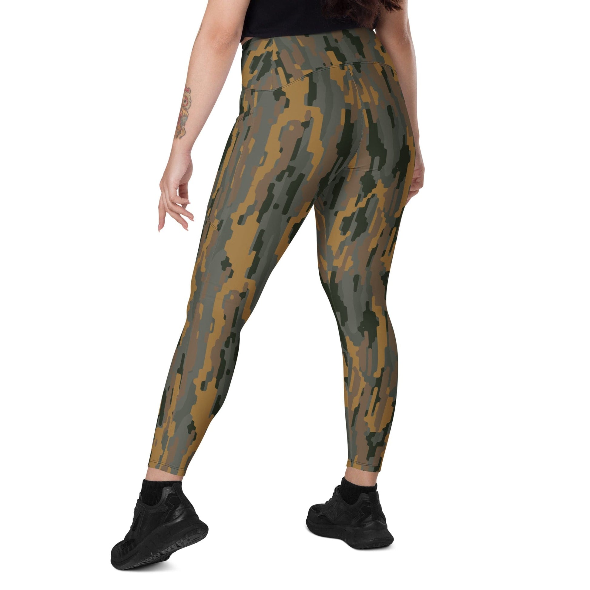 Modern Warfare Urban Dusk CAMO Leggings with pockets - Womens With Pockets