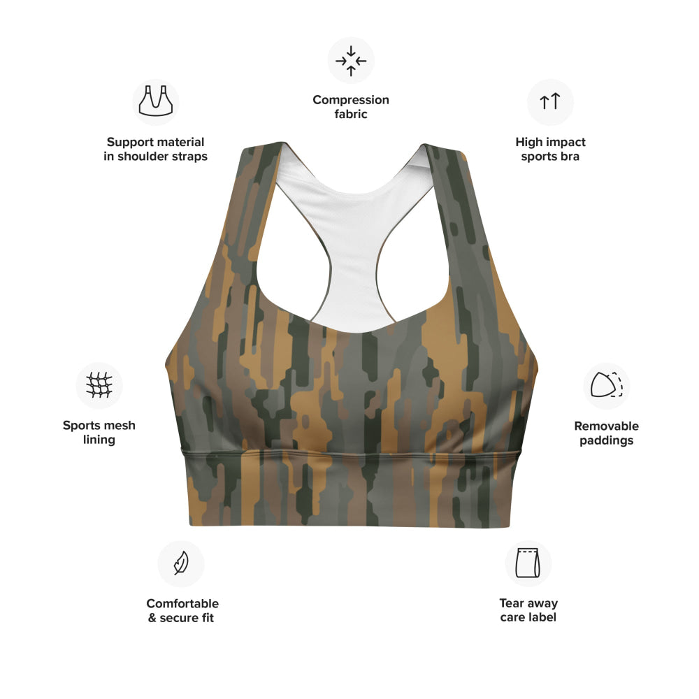 Modern Warfare Urban Dusk CAMO Longline sports bra - Womens Sports Bra