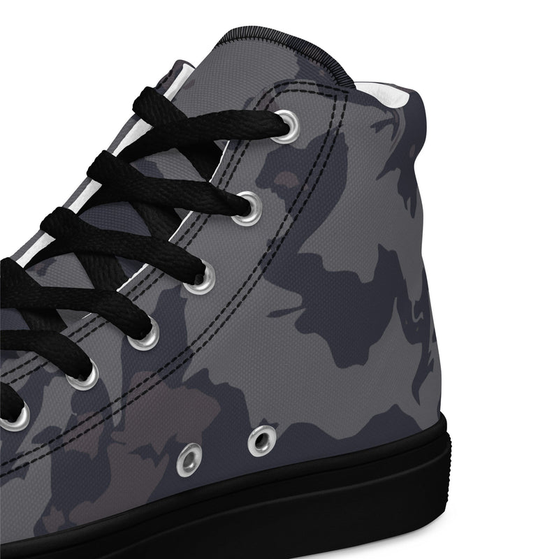 Urban Slate CAMO Mens High-Top Canvas Shoes