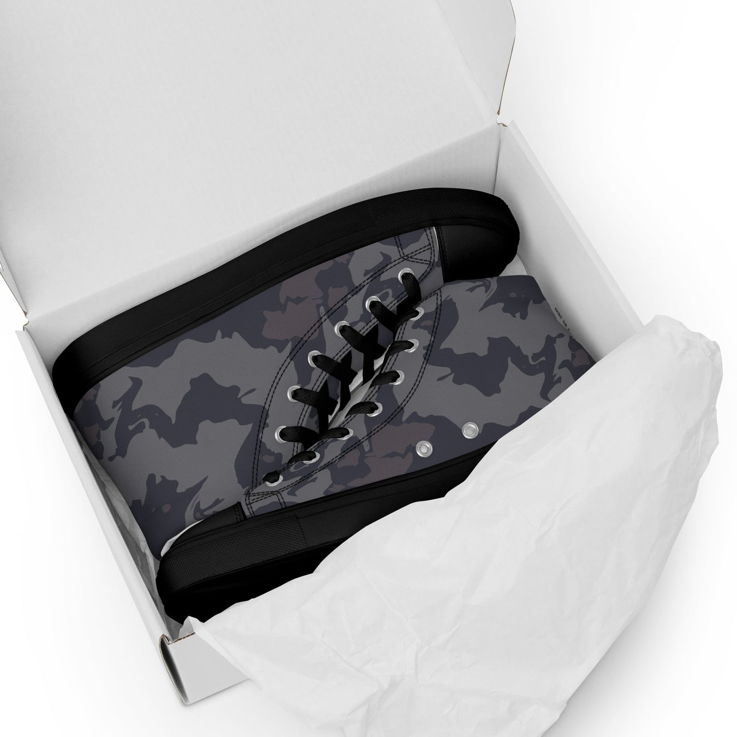 Modern Warfare Urban Rust CAMO Mens high top canvas shoes - High Top Canvas Shoes