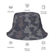 Urban Slate CAMO Reversible Bucket Hat - Head