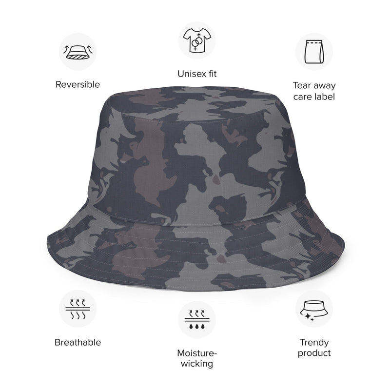 Urban Slate CAMO Reversible Bucket Hat - Head