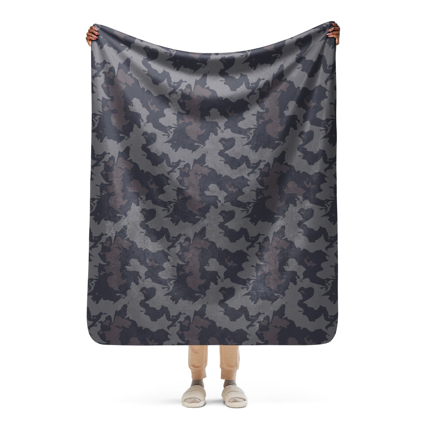 Modern Warfare Urban Rust CAMO Sherpa blanket - 50″×60″ - Blankets