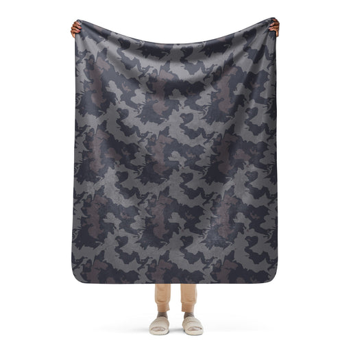 Urban Slate CAMO Sherpa Blanket - 50″×60″