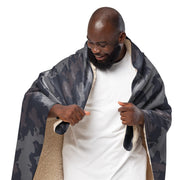 Urban Slate CAMO Sherpa Blanket