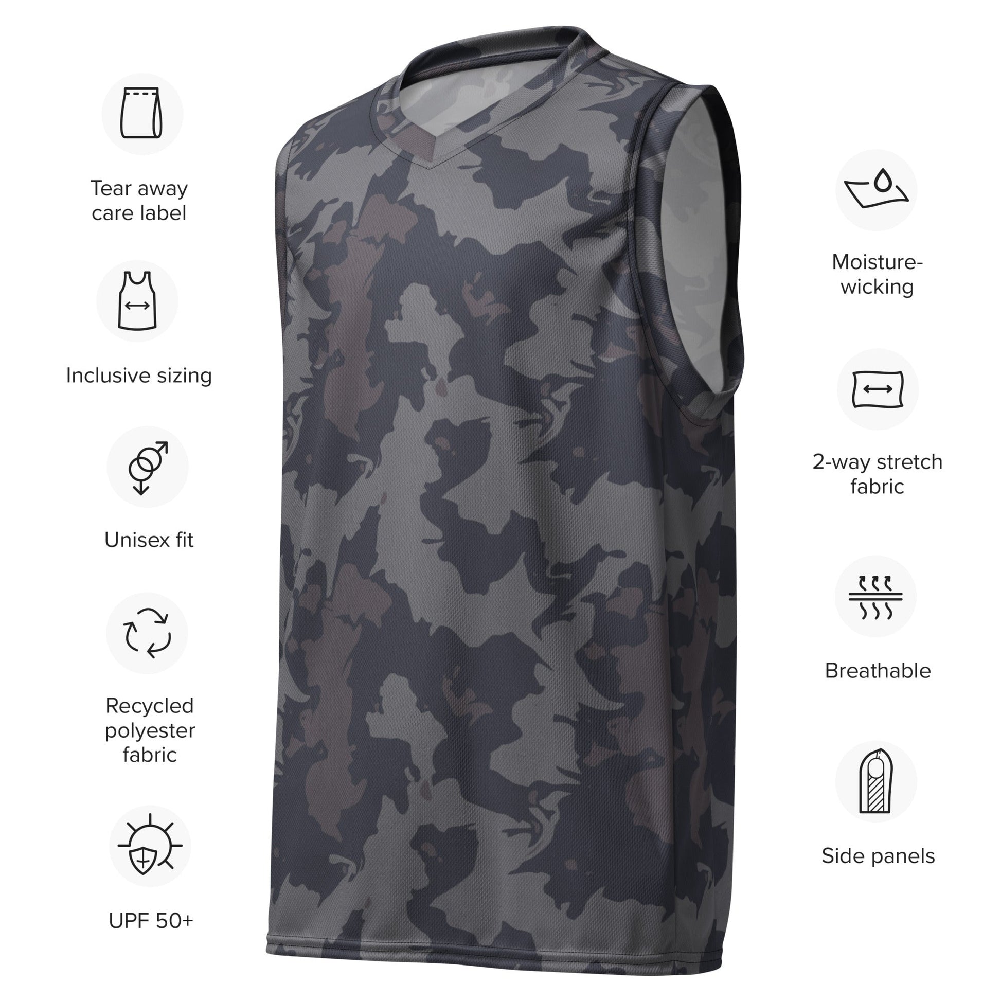 Modern Warfare Urban Rust CAMO unisex basketball jersey - Basketball Jerseys