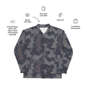 Urban Slate CAMO Unisex Bomber Jacket