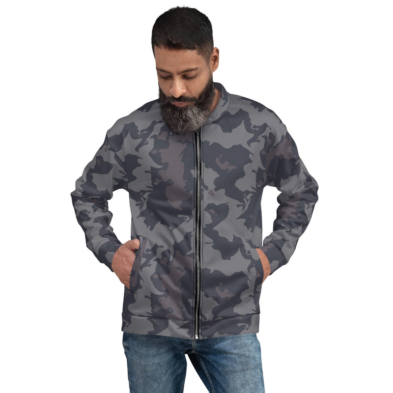 Urban Slate CAMO Unisex Bomber Jacket