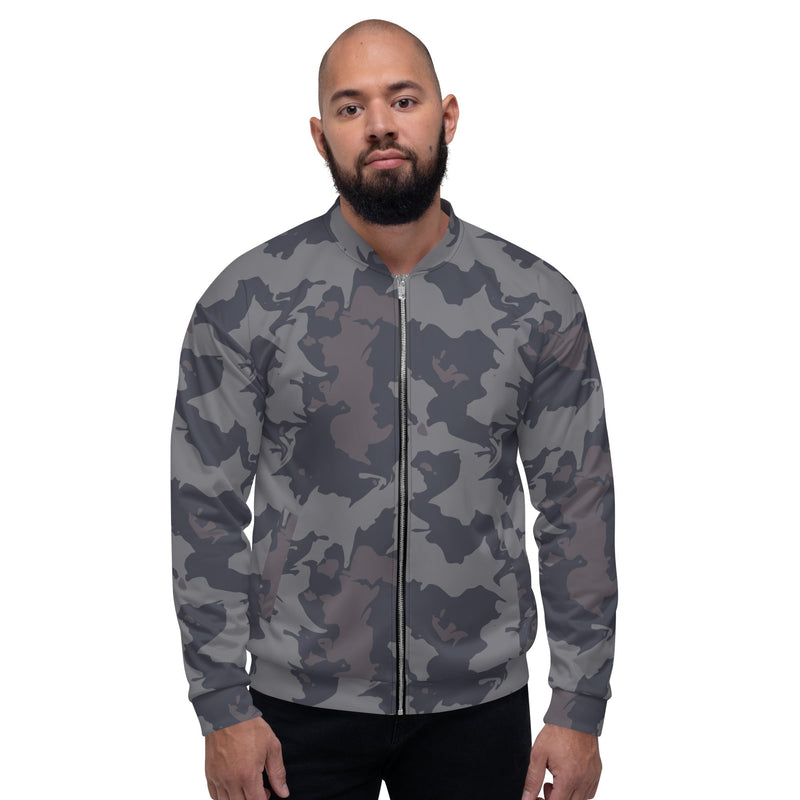 Urban Slate CAMO Unisex Bomber Jacket