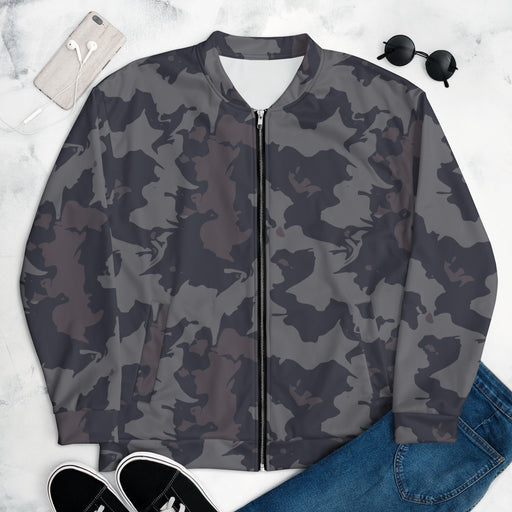 Urban Slate CAMO Unisex Bomber Jacket - XS