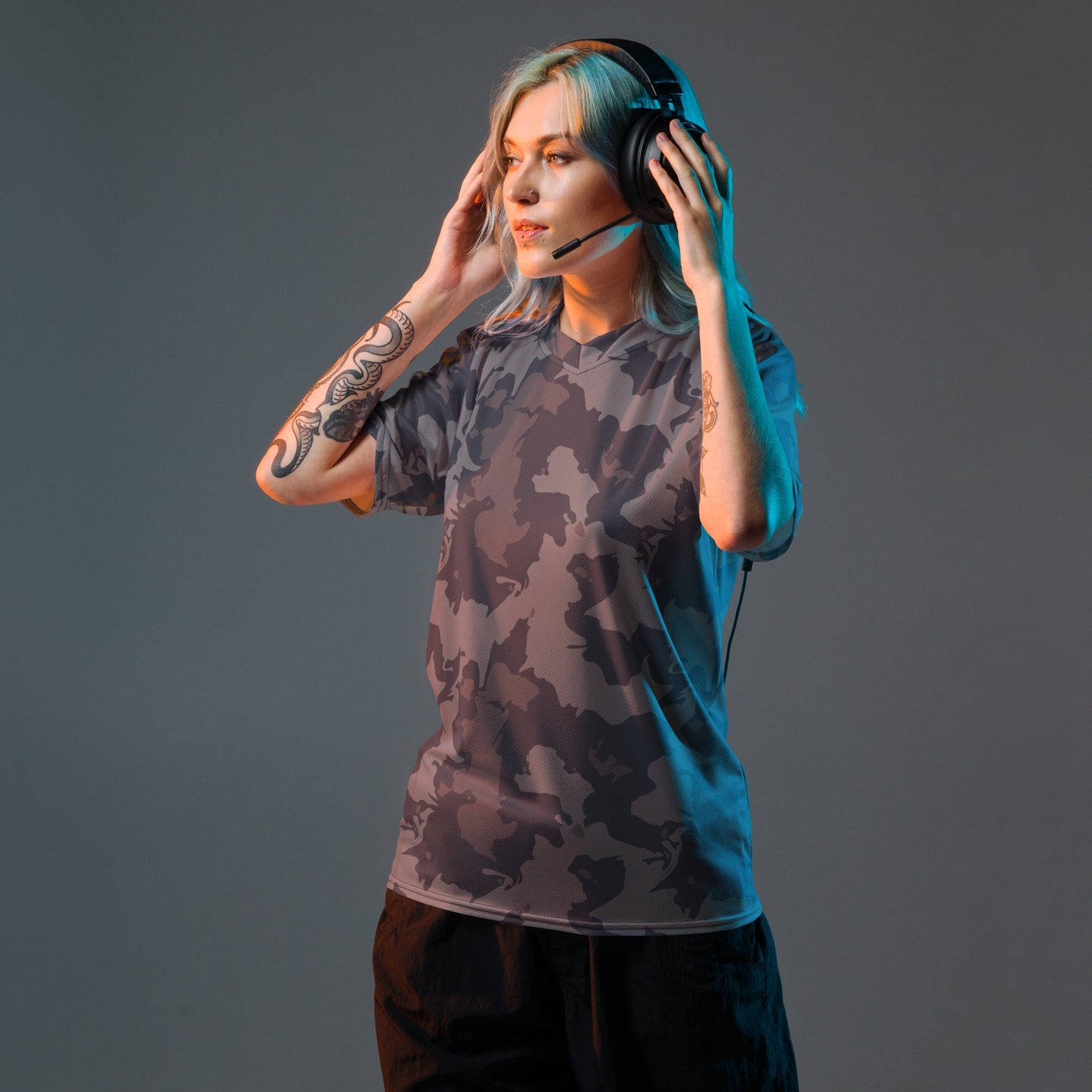 Modern Warfare Urban Rust CAMO unisex sports jersey - Sports Jerseys