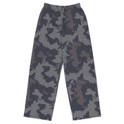 Urban Slate CAMO Unisex Wide-Leg Leisure Pants - 2XS - Pant
