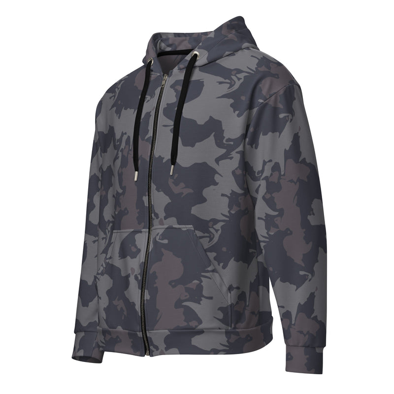 Urban Slate CAMO Unisex Zip Hoodie