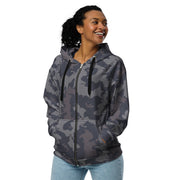Urban Slate CAMO Unisex Zip Hoodie