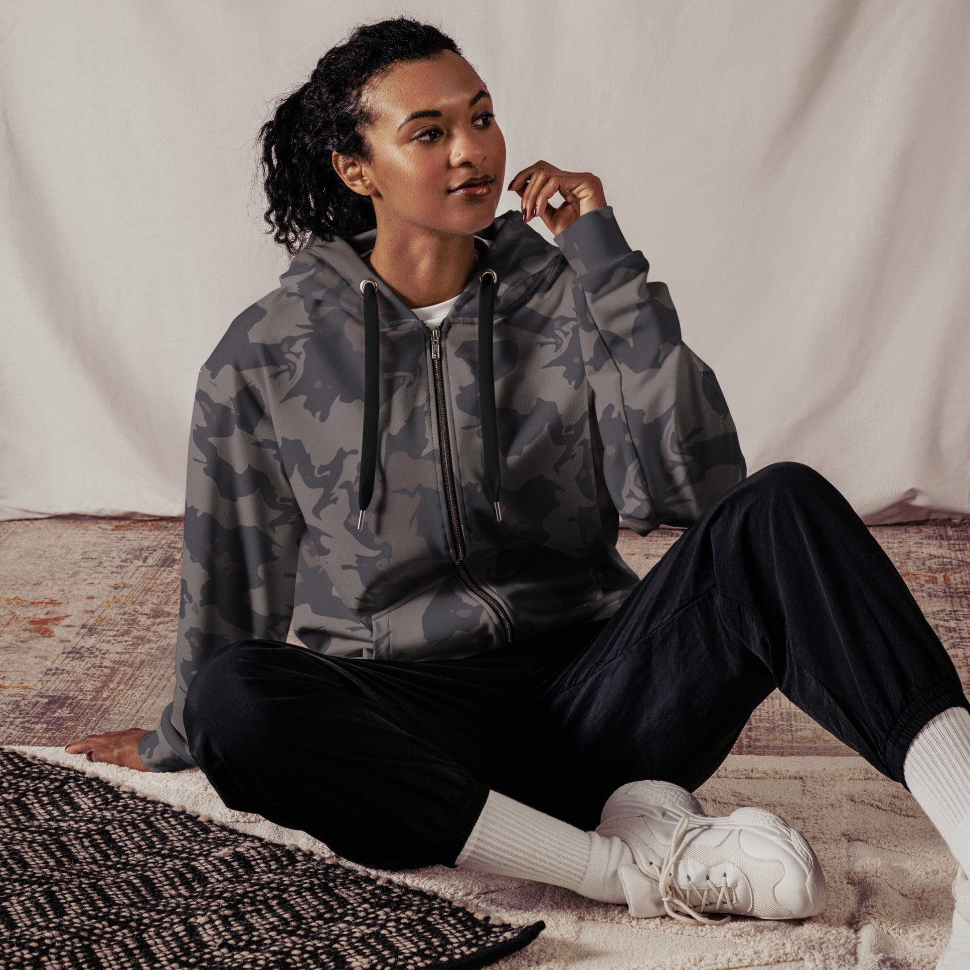 Modern Warfare Urban Rust CAMO Unisex zip hoodie - Zip Hoodies