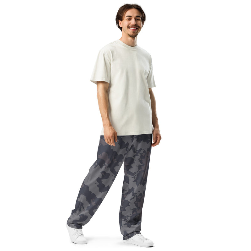 Urban Slate CAMO Unisex Wide-Leg Joggers