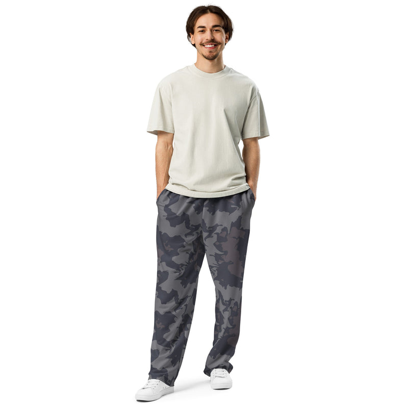 Urban Slate CAMO Unisex Wide-Leg Joggers