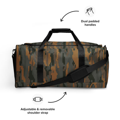 Modern Warfare Urban Vertical Rusty Bark CAMO Duffle Bag