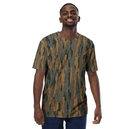 Modern Warfare Urban Vertical Rusty Bark CAMO Mens T-Shirt