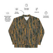 Vertical Timber CAMO Unisex Bomber Jacket