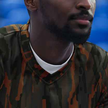 Modern Warfare Urban Vertical Rusty Bark CAMO Unisex Sports Jersey
