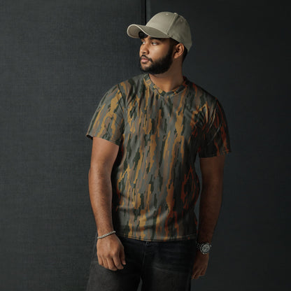 Modern Warfare Urban Vertical Rusty Bark CAMO Unisex Sports Jersey