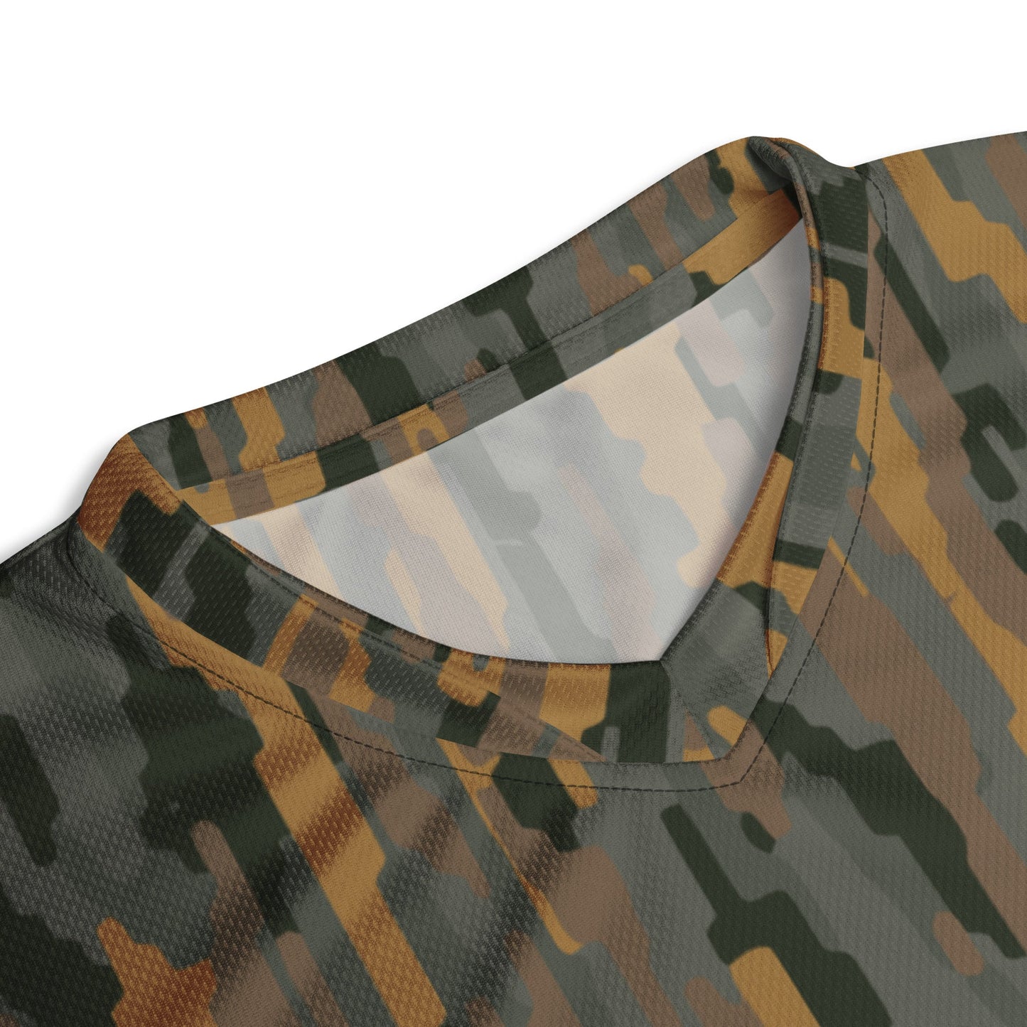 Modern Warfare Urban Vertical Rusty Bark CAMO Unisex Sports Jersey