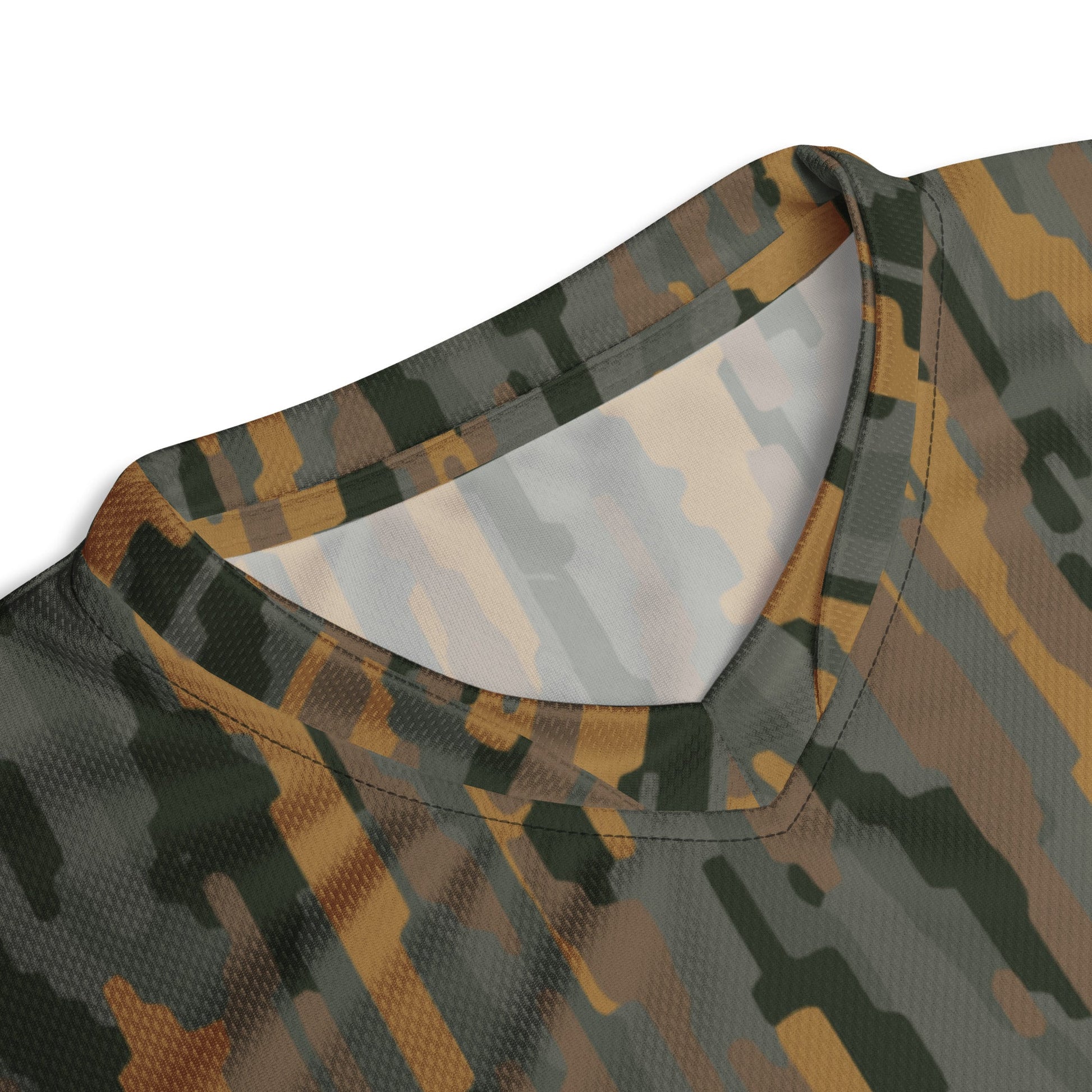 Modern Warfare Urban Vertical Rusty Bark CAMO Unisex Sports Jersey