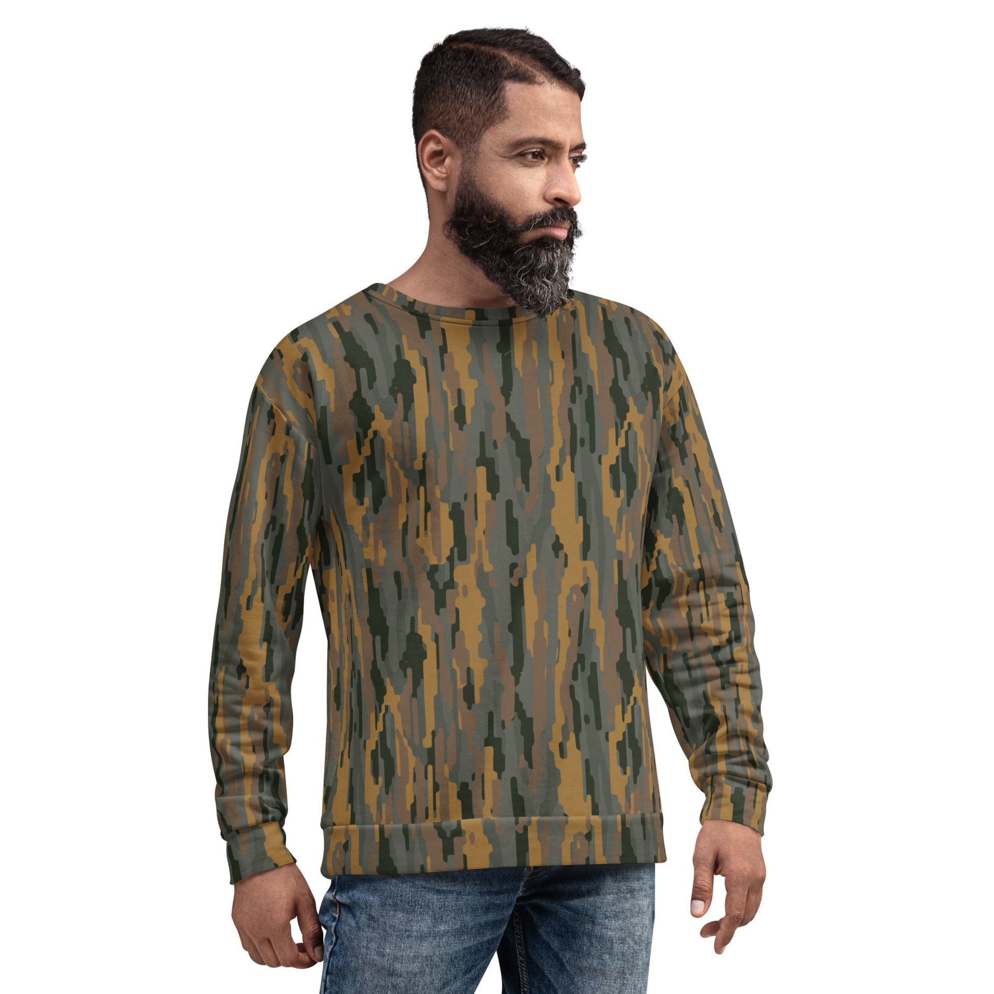 Modern Warfare Urban Vertical Rusty Bark CAMO Unisex Sweatshirt