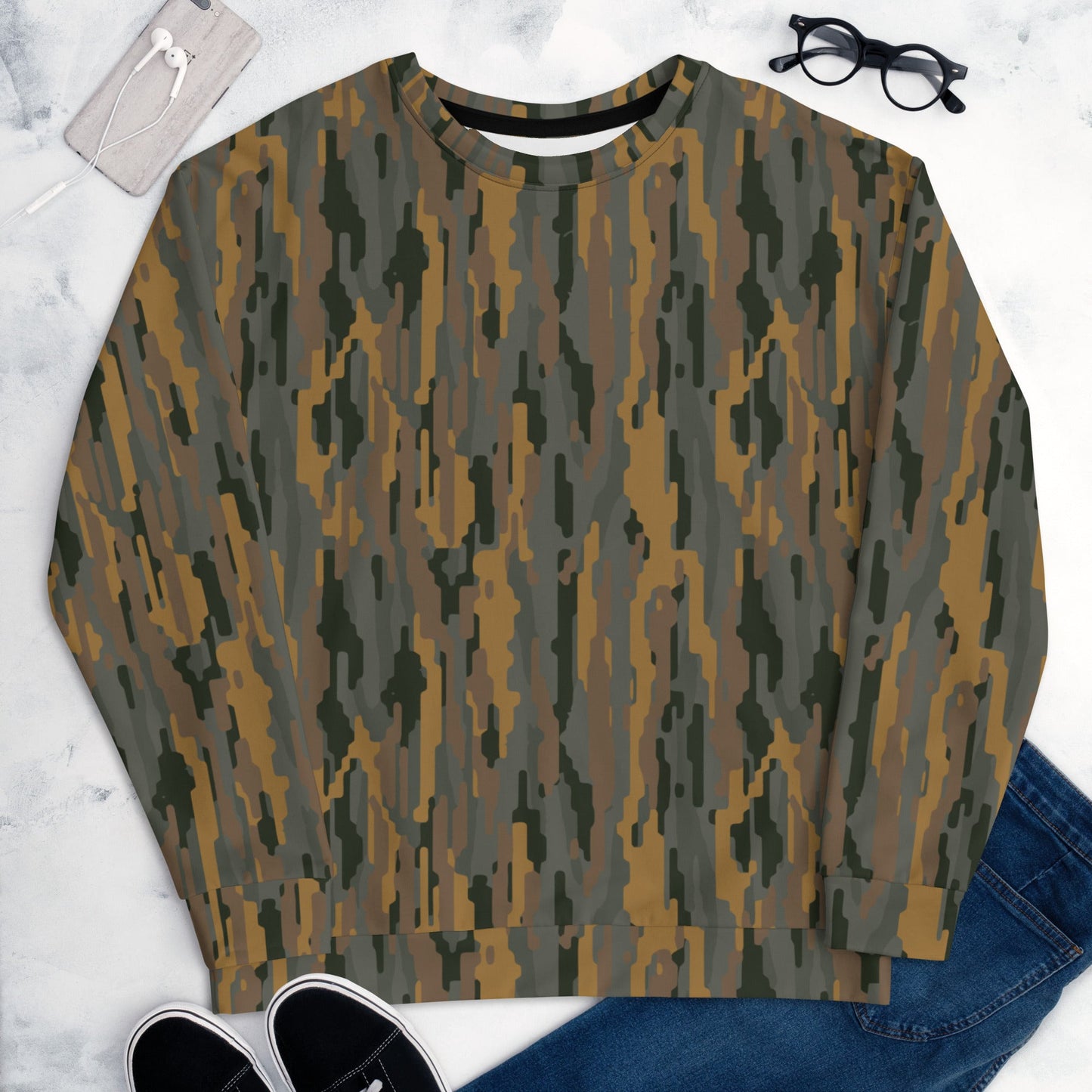 Modern Warfare Urban Vertical Rusty Bark CAMO Unisex Sweatshirt
