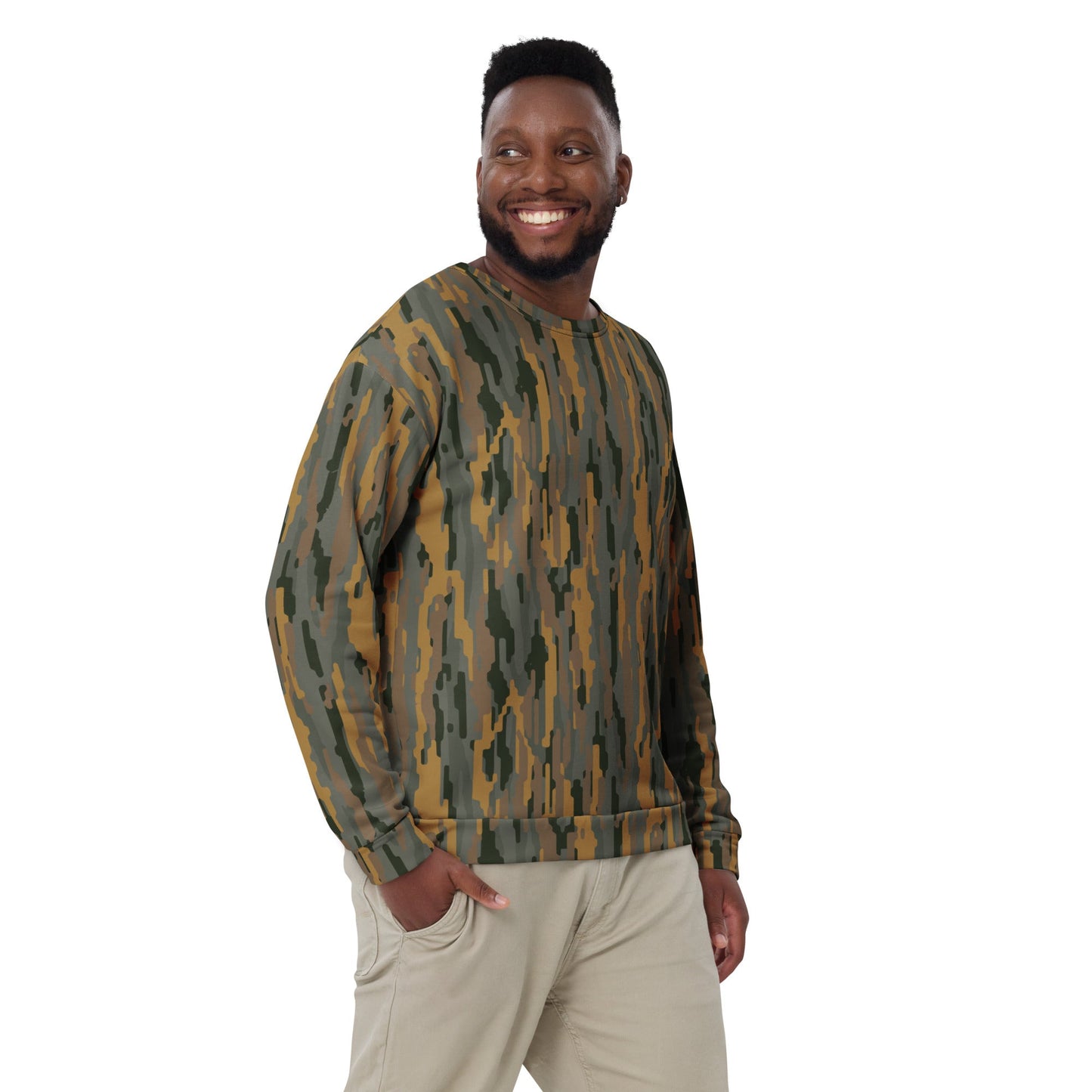 Modern Warfare Urban Vertical Rusty Bark CAMO Unisex Sweatshirt